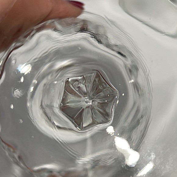 Vintage Arcoroc France crystal wine cordial glasses regency star 5.25” - Picture 7 of 16